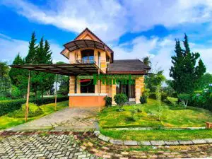 villa puncak 2 kamar tidur
