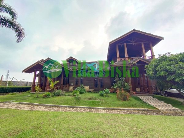 villa green aple tipe kayu cipanas