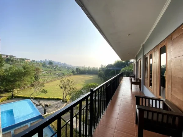 villa braja deretan kamar villa braja
