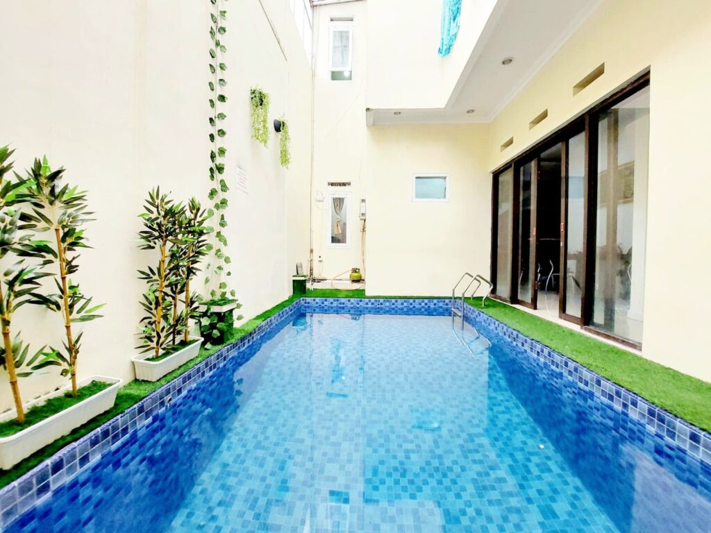 villa green apple biska puncak holiday