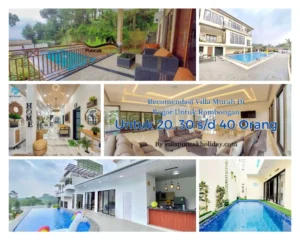 villa puncak villa murah di bogor untuk rombongan