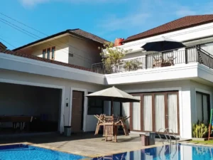 villa private pool puncak