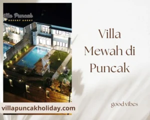 villa puncak villa mewah di puncak