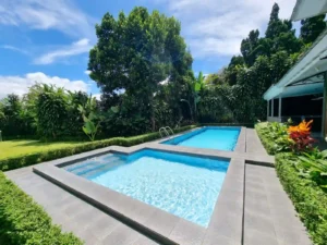 kolam renang villa ba3 cisarua