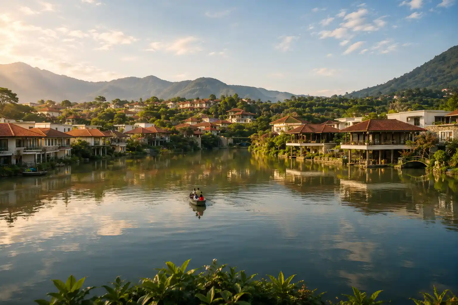 villa puncak Villa Bukit Danau Puncak