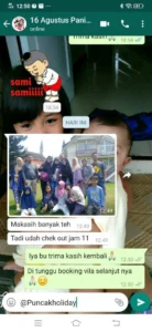 testimoni puncakholiday villa puncak