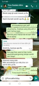 testimoni puncakholiday villa puncak