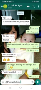 testimoni puncakholiday villa puncak