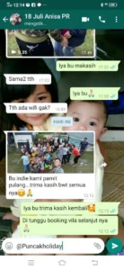 testimoni puncakholiday villa puncak