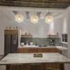 kitchen area villa sellyna puncak