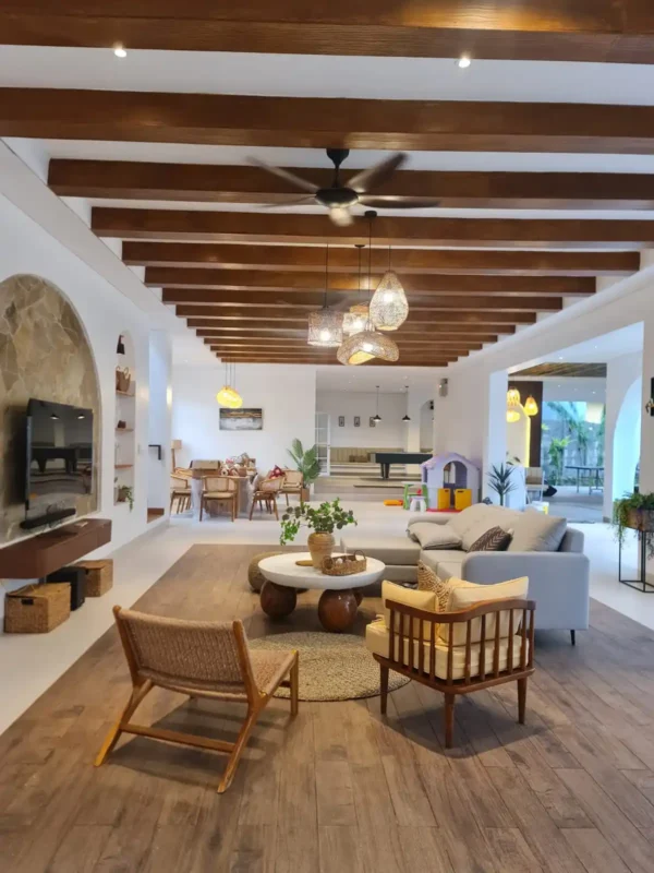 villa sellyna puncak ruang tamu villa sellyna puncak