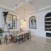 dinning room villa valentina puncak