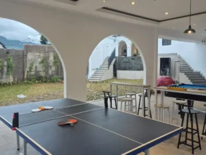 tennis meja villa valentina puncak