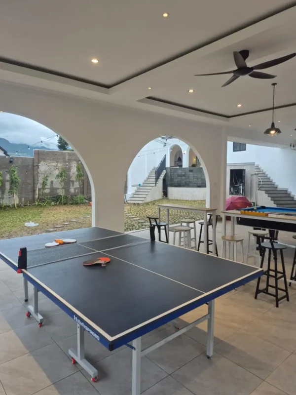 tennis meja villa valentina puncak
