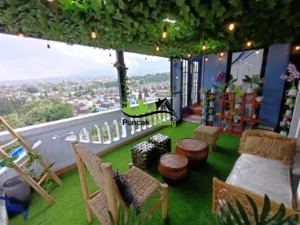 balkon villa malini 5 puncak