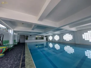 kolam renang angel sudut Villa GH puncak resort