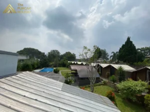 pemandangan Villa deras puncak
