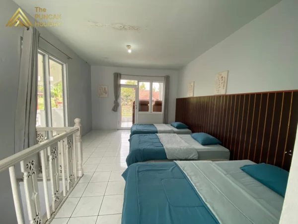 Villa Deras Puncak kasur Villa deras puncak
