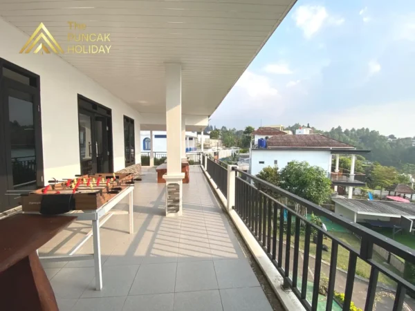 villa dara balkon lantai 2 villa dara