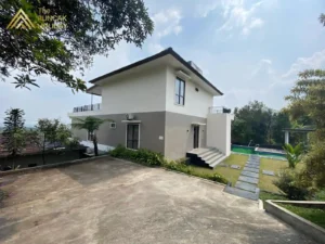 gedung utama villa darin