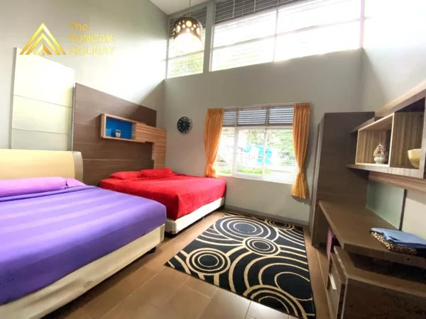 Villa Waterboom puncak kamar utama villa waterboom puncak