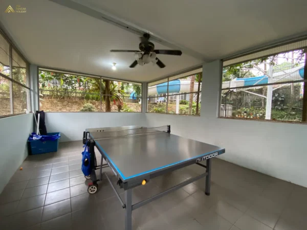 Villa Waterboom puncak tennis meja villa waterboom puncak