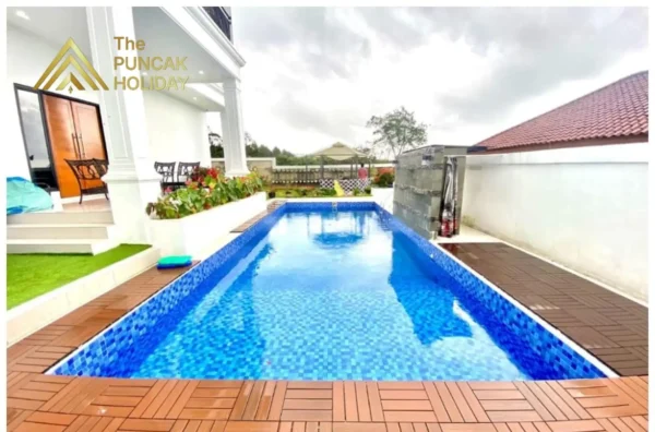 kolam renang villa taman ria